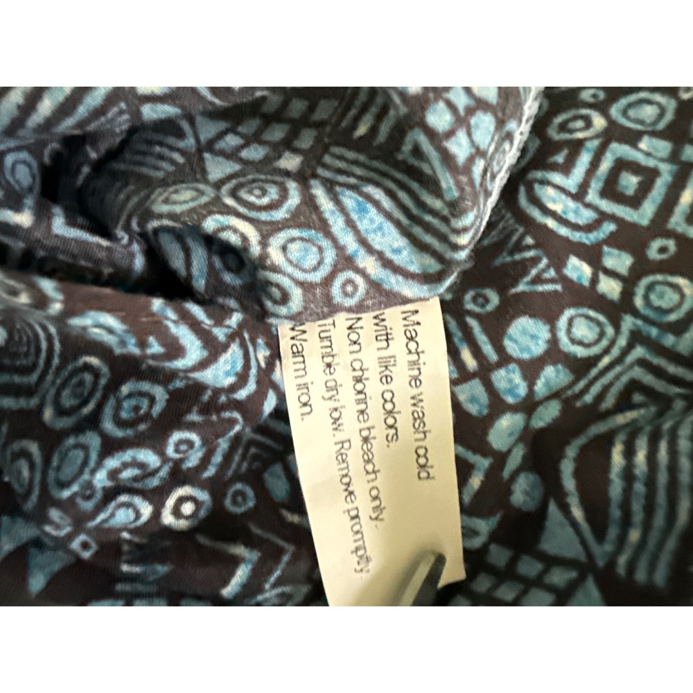 Tori Richard Men Hawaiian Button Up Camp Shirt Size M Tropical Beachy Island Y2K - Picture 6 of 8